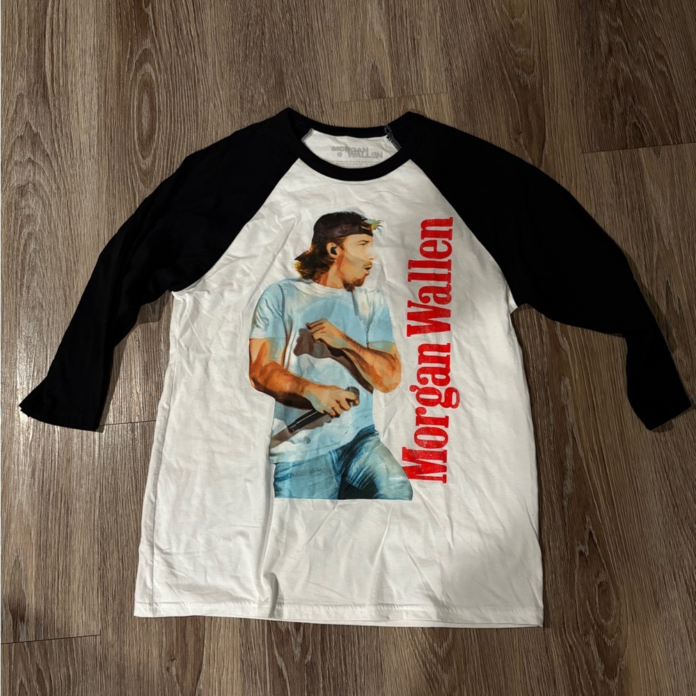 Morgan Wallen Black and White T-Shirt